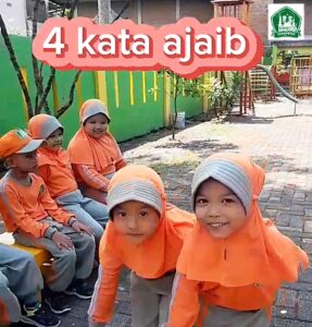 4 kata ajaib paud ra salsabila malang