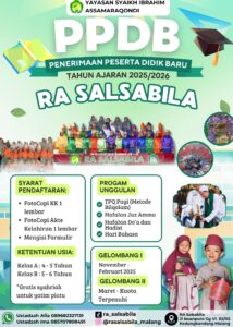 ppdb ra salsabila 2025-2026